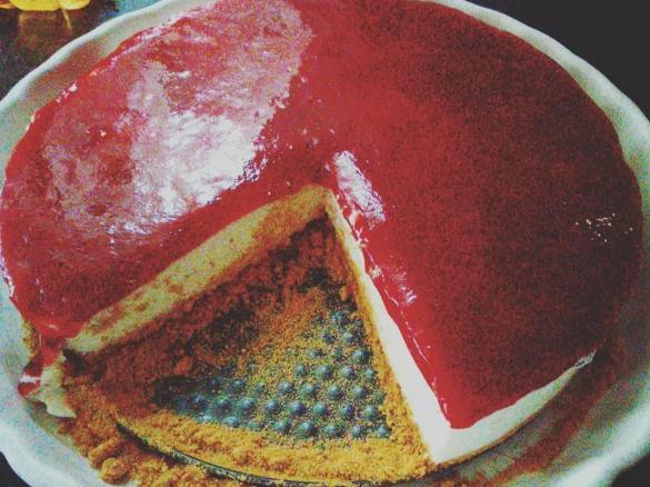 IOGURTECAKE DE MORANGO