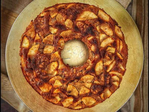 Bolo pudim saudável de São Martinho