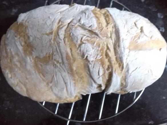 Pão com soro do queijo fresco 