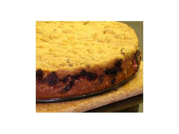 Bolo de Morango e Baunilha