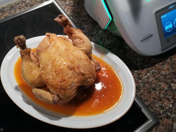 Frango Sentado com Laranja