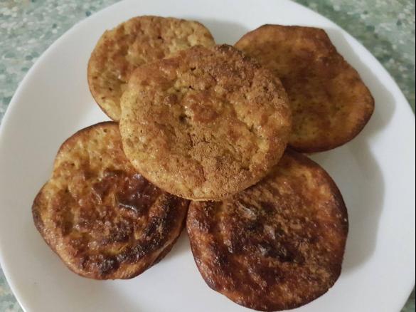Queijadinhas de avelã e canela