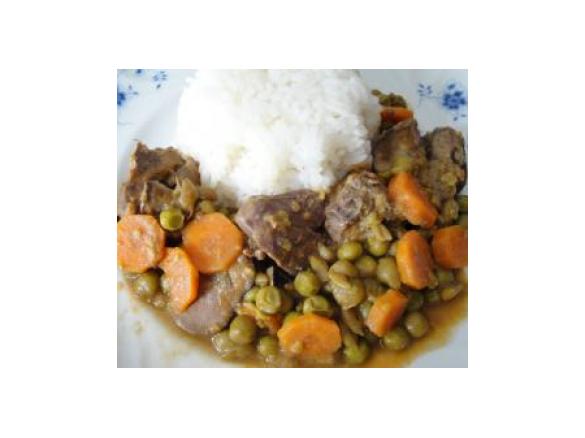 Miúdos de Frango à Jardineira