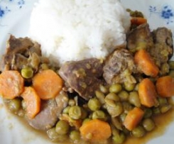 Miúdos de Frango à Jardineira