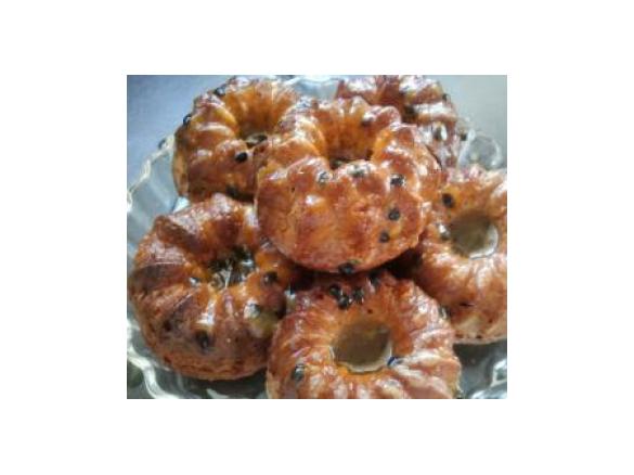 Bolo fofo de polpa de maracujá