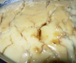 Leite creme com frutos secos