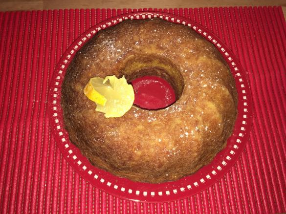 Bolo de iogurte e limao