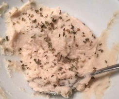 Hummus de feijão branco Vegan (patê de feijão)