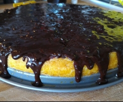 Bolo de cenoura e abóbora sem glúten