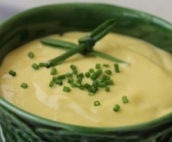 Maionese aromatizada com alho e vinagre balsâmico