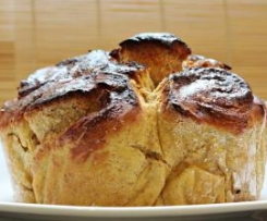 Brioche de Abóbora com Recheio de Avelãs