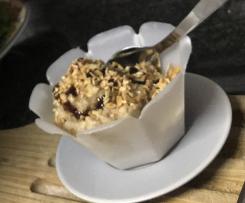 Gelado de pera com cardamomo