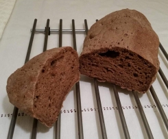 Pão escuro sem glúten