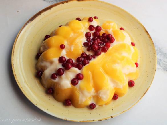 Malabie (sobremesa árabe) Duo com Creme de Laranja