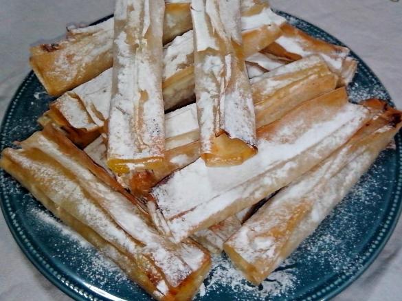 Charutos de Lemon curd!