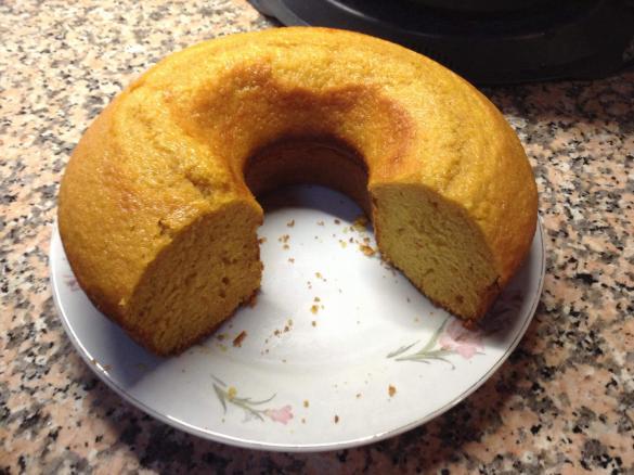 Bolo de laranja saboroso