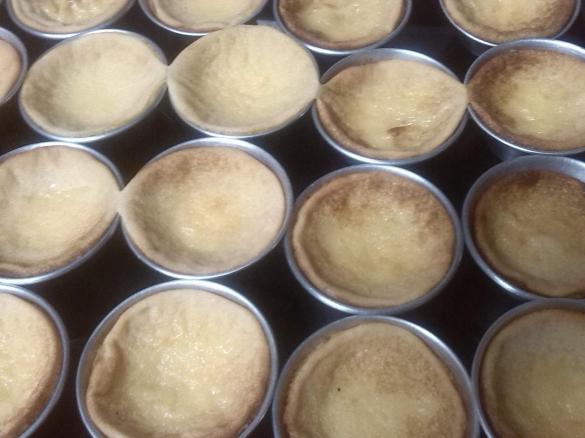 Queijadinhas de pudim mandarim