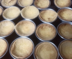 Queijadinhas de pudim mandarim