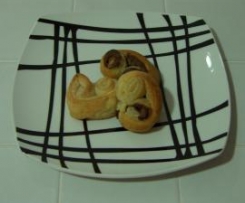 Palmiers de chocolate