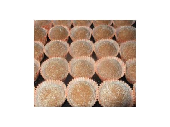 Bolinhas de Bolacha com Sabor a Café