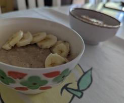 Papa de Aveia e Banana