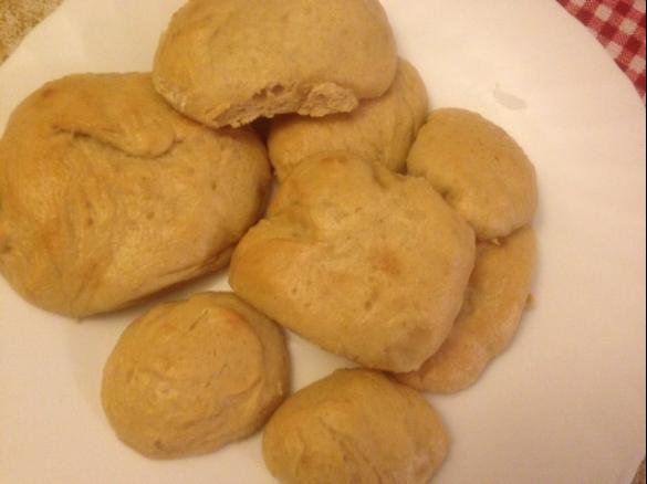 Pães de Côco (Receita do Jamie Oliver adaptada)