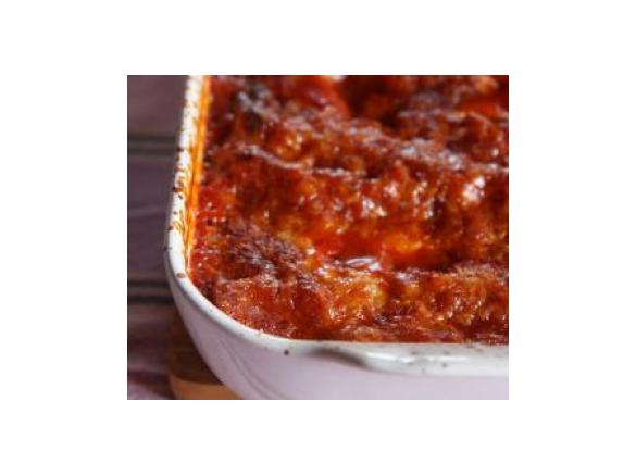 Canelones de requeijão e espinafres