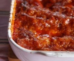 Canelones de requeijão e espinafres