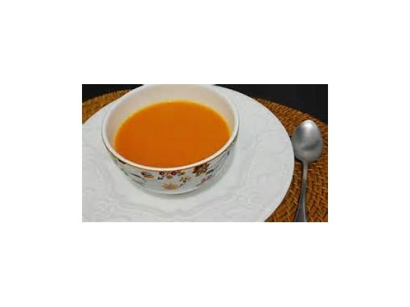 sopa creme de cenoura