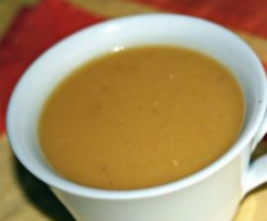 Sopa de Lentilhas Vermelhas e Limão