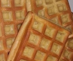 Waffles no forno