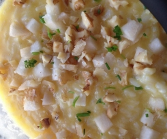 Risotto de pêra e laranja