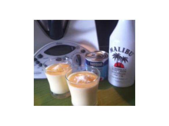 Mousse de Ananás e Côco