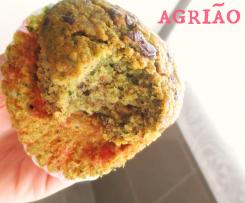 Muffins de agrião