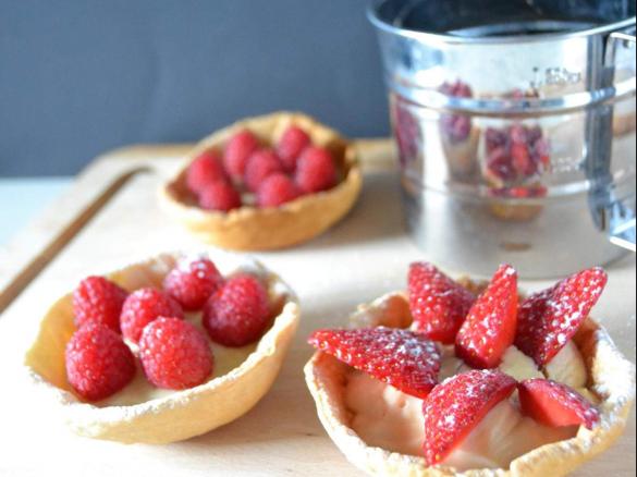 Sunday Tartelettes De Caramelo E Frutos Silvestres
