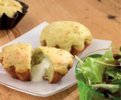 Delícia de curgete e parmesão