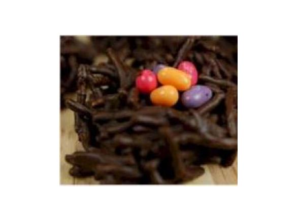 Ninhos de Páscoa de Chocolate