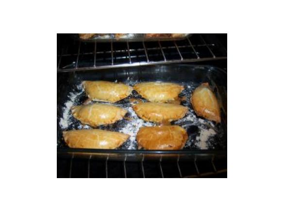 Pasteis de Massa tenra no Forno