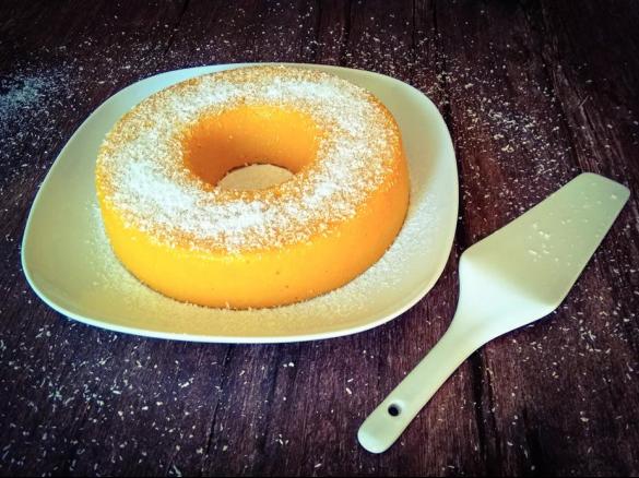 Bolo de Cenoura e Coco