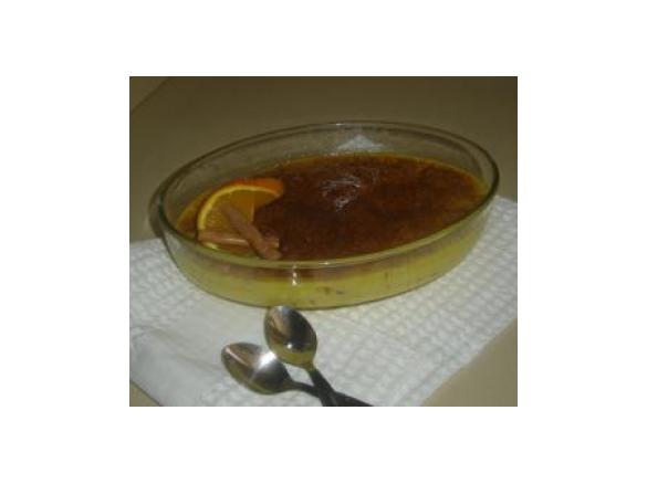 Creme Brullè de Maçã e Canela
