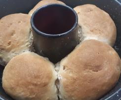 Pão de Taiwan com massa-mãe