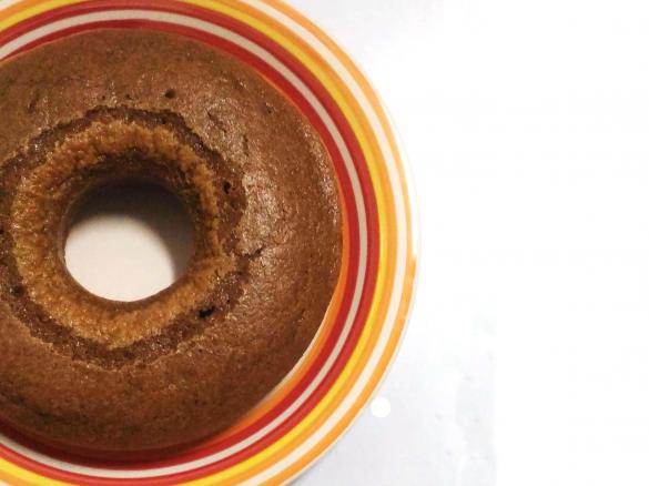 Bolo de 1 Ovo (Canela e Limão)