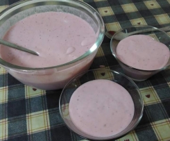 Mousse de morango
