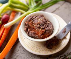 Hummus de feijão preto