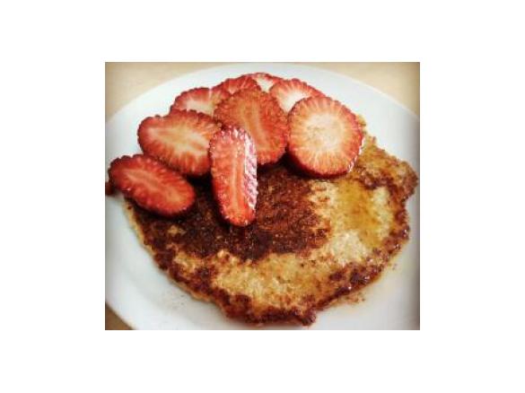 Panquecas de aveia e banana