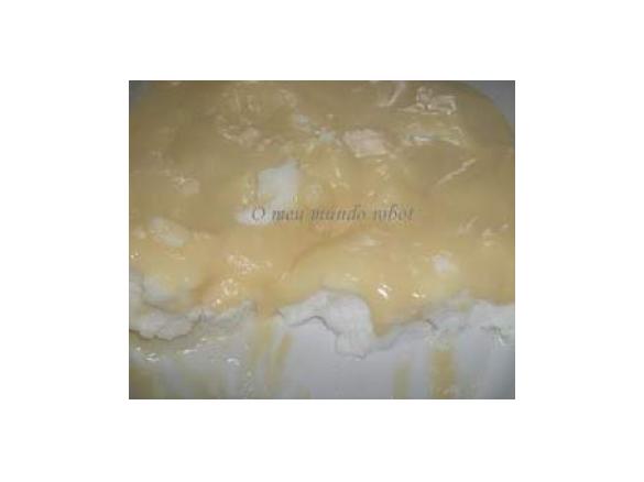 Farófias com leite creme