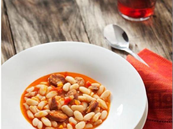 Feijão Branco com chouriço