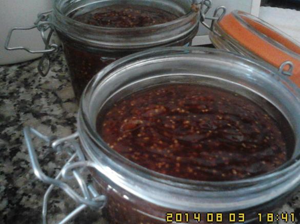 Doce de figo com sementes do Algarve