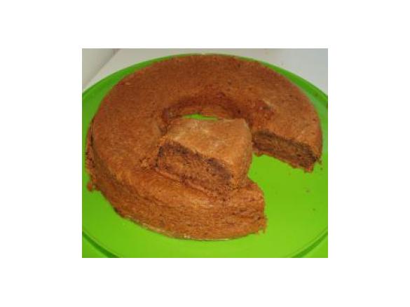 Bolo de claras e chocolate