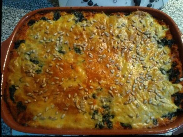 Empadão de Seitan com Espinafres